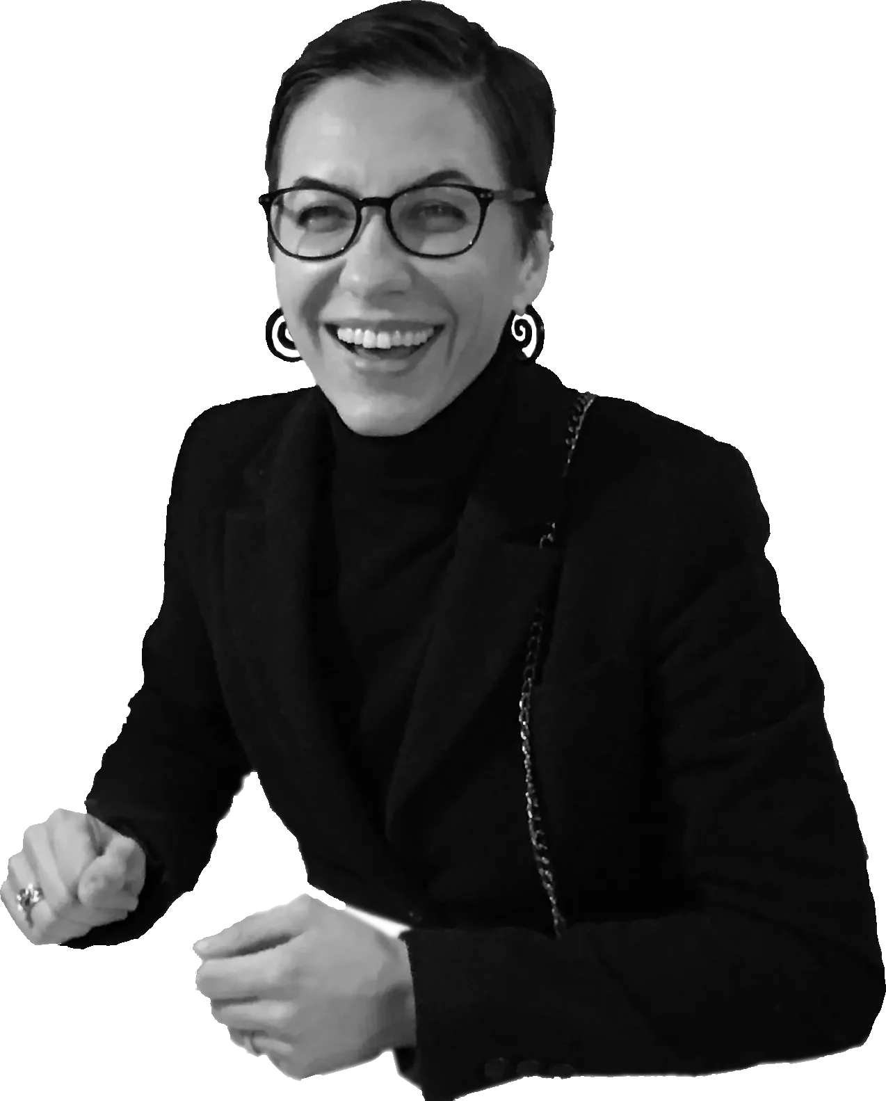 Natalie Reznikov, smiling.